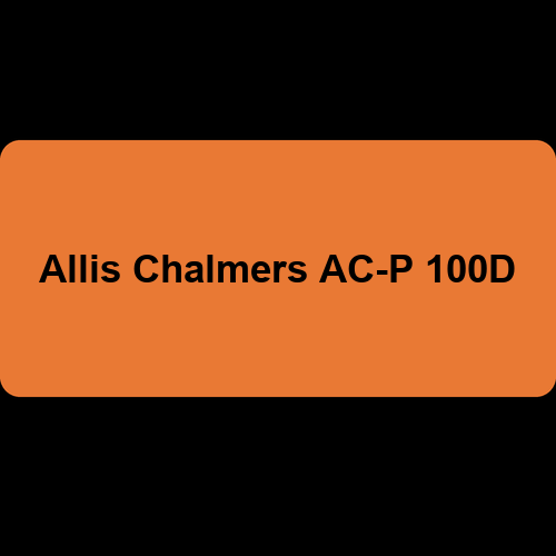 Allis Chalmers AC-P 100D